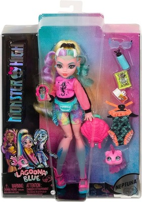 LALKA LAGOONA BLUE MONSTER HIGH UPIORNI UCZNIOWIE