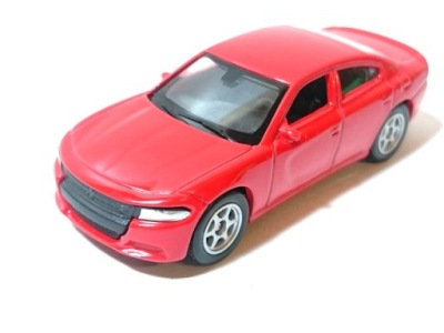 RESORAK 2016 Dodge Charger R/T CZERWONY MODEL WELLY 1:60