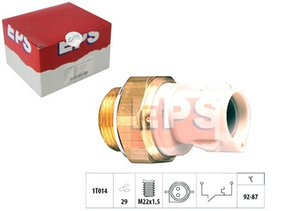 Eps 1.850.129 переключатель термический, вентилятор радиатора фото №1
