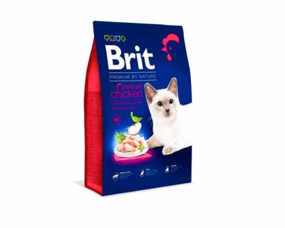 Brit Premium Cat Sterilized Chicken 800g