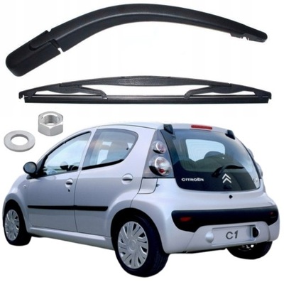 Рычаг + дворник задняя пластик citroen c1 od 2005 фото №1