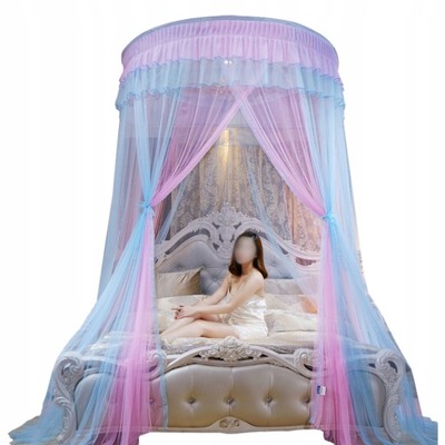 1szt Duże łóżko z baldachimem Wiszący moskitierowy