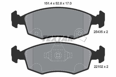 PADS BRAKE - SET Q+ 2543501  