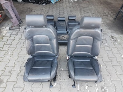 Audi a3 8p s-line сиденья кожаный заднее сиденье 3d фото №1