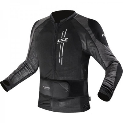 BLUZA ZBROJA MOTOCICLETA LS2 X-ARMOR MAN BLACK SIL 3XL-4XL  