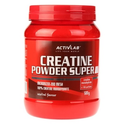 Activlab Creatine Powder Kreatyna Monohydrat 500g