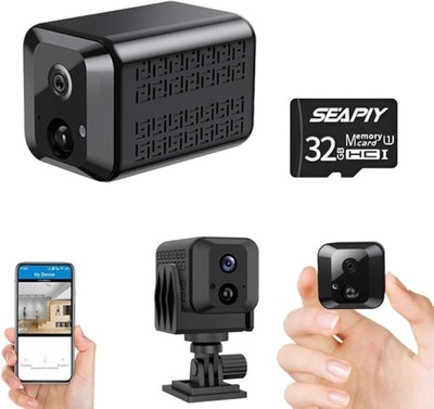 Mini kamera 4K Ultra HD WLAN