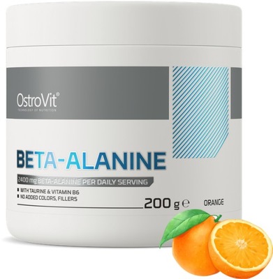 Ostrovit Supreme Beta-Alanine 200g Pomarańcza