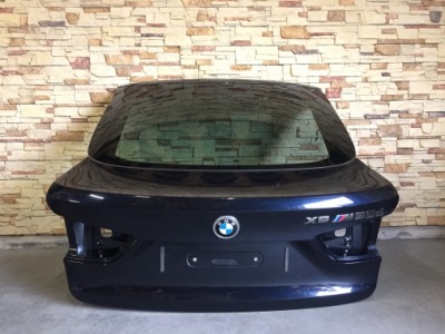 Bmw x6 f16 кришка багажника багажника 416 carbonschwarz фото №1