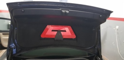 Обивка крышки багажника skoda superb 01-08 фото №1