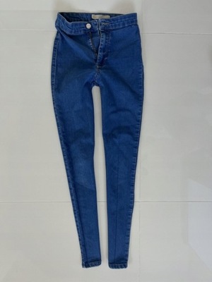 TOPSHOP Joni * spodnie jeans rurki 25 36
