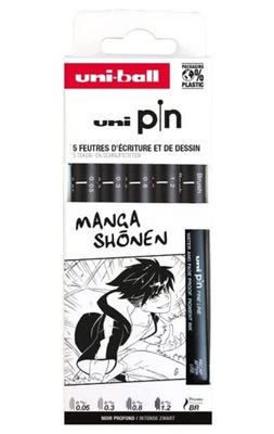 Zestaw UNI PIN MANGA SHONEN [5]