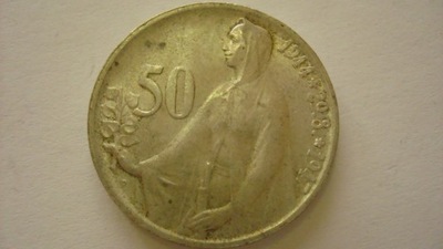 Czechosłowacja 50 koron, 1947 stan 2