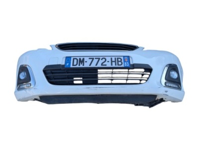 Бампер перед kompletny противотуманные фары led drl peugeot 108 2014-2022 фото №1