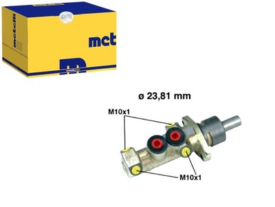 BOMBA DE FRENADO METELLI 4315801 61974X 24212317123  