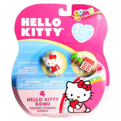 FIGURKI GUMKI HELLO KITTY 4-PAK GOMU COBI