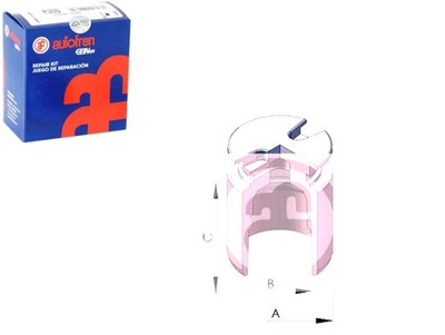 Поршень тормозной kia задняя clarus shuma 96- autofre фото №1