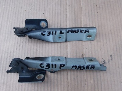 Петлі капот комплект exl citroen c3 ii фото №1