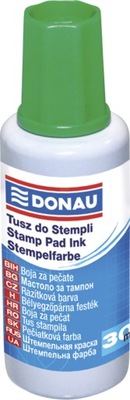 Tusz do pieczątek DONAU 30ml zielony do stempli