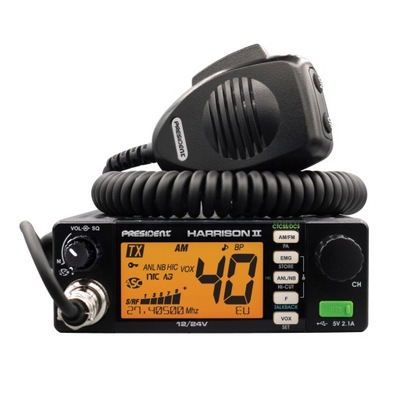 CB Radio President Harrison II 12/24V 1547249