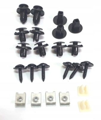 Кліпси монтажні підкрилок honda civic accord crv фото №1