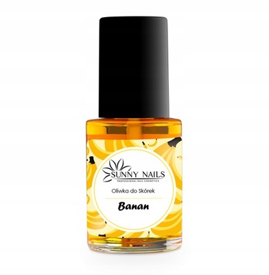 Oliwka do skórek paznokci Olejek Sunny Nails 15ml banan