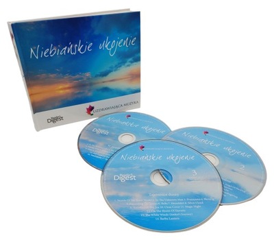 Niebiańskie Ukojenie Uzdrawiająca Muzyka 3x cd