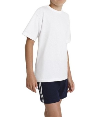 koszulka T-shirt WF BIAŁY MŁODZIEŻOWY wzrost 145-155 cm