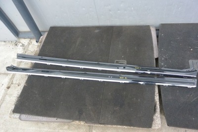 Молдинг поріг поріг права ліва tesla model s фото №1