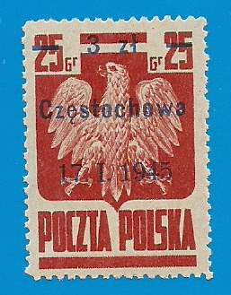 Fi. 349 B10** - Wyzwolenie 10-ciu Miast Częstochowa - 1945r - CZYSTY