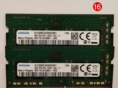 DDR4 16GB Samsung 2400T