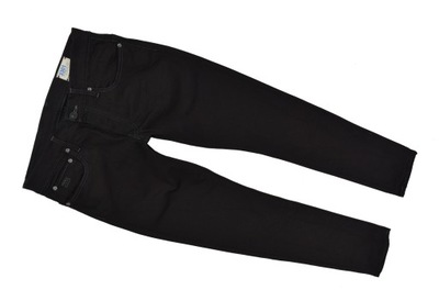 G-STAR RAW 3301 SUPER SLIM CZARNE JEANSY STRETCH_W31 L32_31/32_pas:82