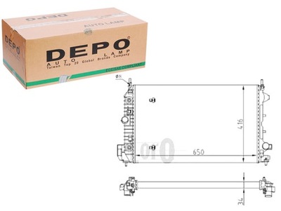 DEPO RADUADOR DEL MOTOR - SISTEMA DE REFRIGERACIÓN DEL MOTOR  