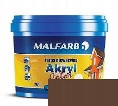 MALFARB farba elewacyjna Akryl Color CZEKOLADOWY 1 L