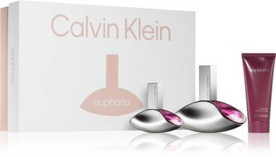 Calvin Klein Euphoria edp 100ml/30ml + Mleczko 100ml