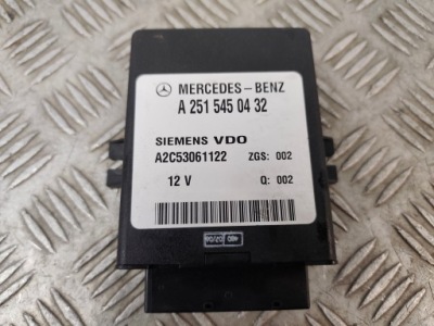 Mercedes модуль блок управления подвеска 2515450432 фото №1
