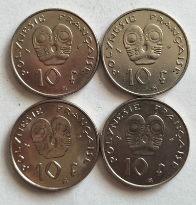 moneta Polinezja Francuska 10 frank