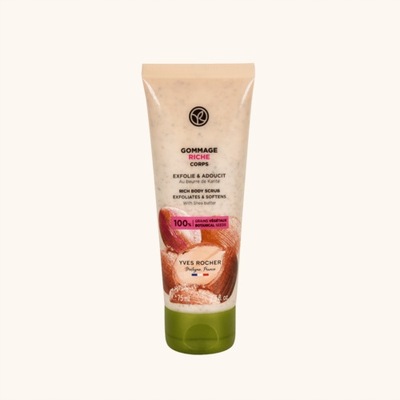 YVES ROCHER Odżywczy peeling z masłem karité