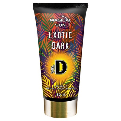 Exotic Dark Brązujący kosmetyk krem balsam do opalania 150 ml Magical Sun