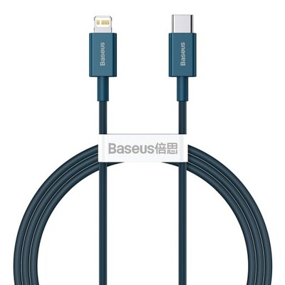 BASEUS kabel Typ C do Apple Lightning 8-pin PD20W Power Delivery Superior S