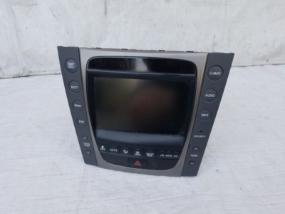 Радіо дисплей екран lexus gs iii 86111-30430 фото №1