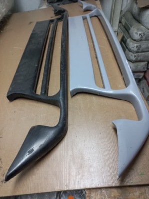 Накладка перед mercedes smart fortwo opera germany фото №1