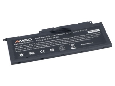 Bateria do Dell 7746 7737 7537 14.8V 58Wh 3900mAh