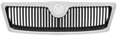 Skoda octavia ii 04-12 решітка радіатора решітка радіатора хром nowa фото №1