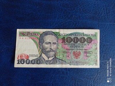 10000 zł 1988r. seria AB