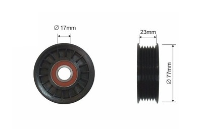 ROLLO TENSOR CORREA WIELOROWKOWEGO BUICK PARK AVENUE, CADILLAC CTS, CHEVR  