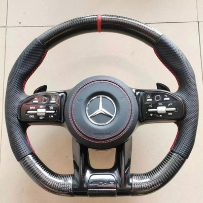 Mercedes AMG kierownica lopatki airbag