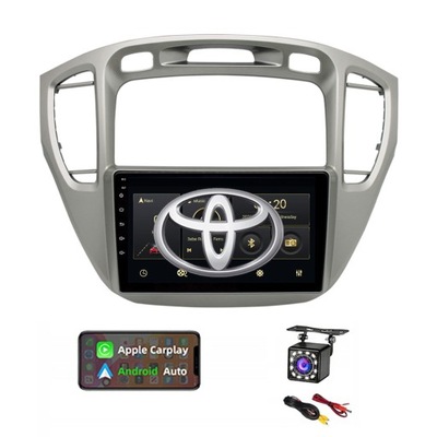 TOYOTA HIGHLANDER 00-07 RADIO 2DIN ANDROID12 4GB 64GB WIFI GPS FM CARPLAY  