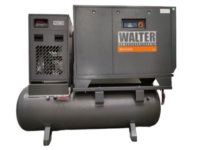 2018R 3484H COMPRESOR SRUBOWY 15KW WALTER 10BAR COMPRESOR 2200L +DESHUMECTADOR  