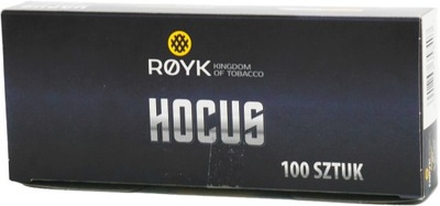 Gilzy papierosowe HOCUS 100szt